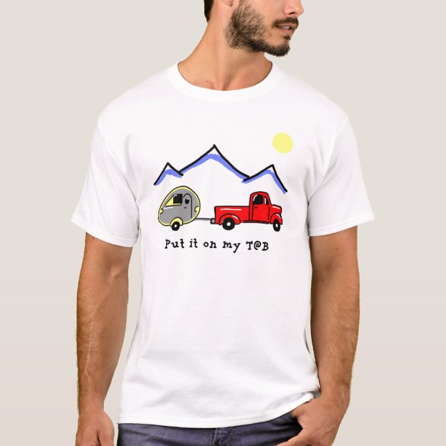 Satt det på min T@B Tee Shirt (Framsida)