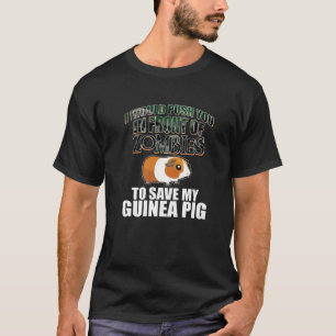 SÄTT DIG FRAMFÖR ZOMBIES TILL SPARA GUINEA GRIS T SHIRT