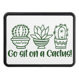 Sätt dig på en kaktus dragkroksskydd