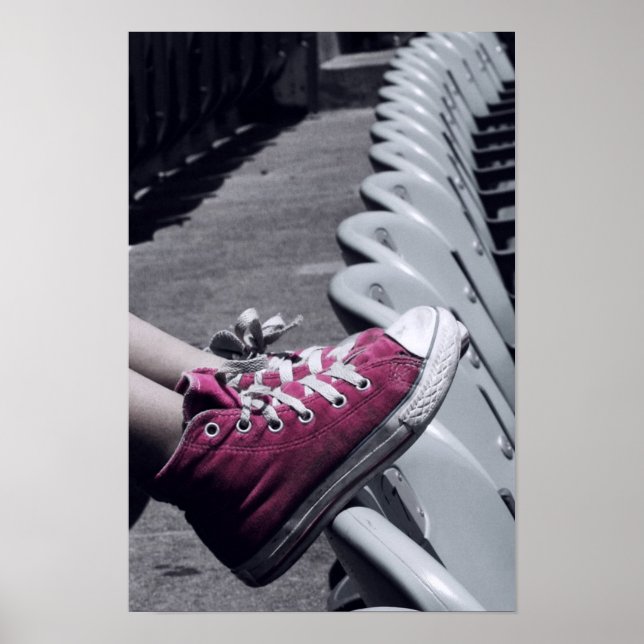 Sätt dig tillbaka och poster upp mataren (Framsidan)