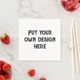 Sätt din egen design pappersservett