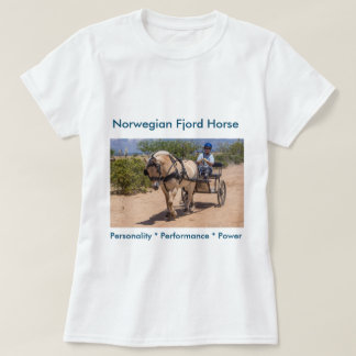 Sätt din Fjordhäst här! Tee Shirt