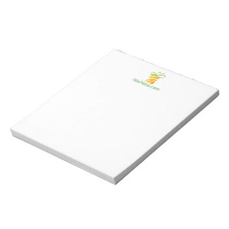 Sätt din logotyp här surfplatta anteckningsblock