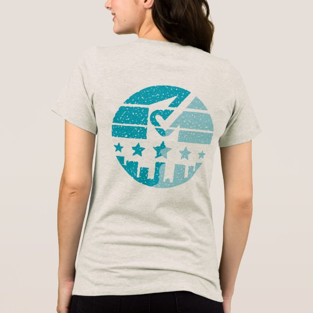 Sätt Din Prägel T Shirt (Baksida)