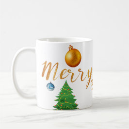 Sätt ditt foto och namn i eleganten jul kaffemugg