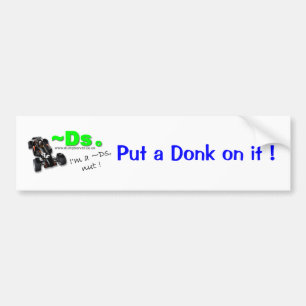 Sätt en Donk på den! Bildekal
