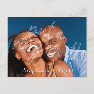 Sätt en Ring på den inbäddade Förlovningsfesten Inbjudan Vykort