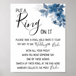 Sätt en ring på det eukalyptusgrönska poster