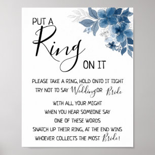 Sätt en ring på det eukalyptusgrönska poster