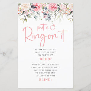 Sätt en Ring på Möhippan Game