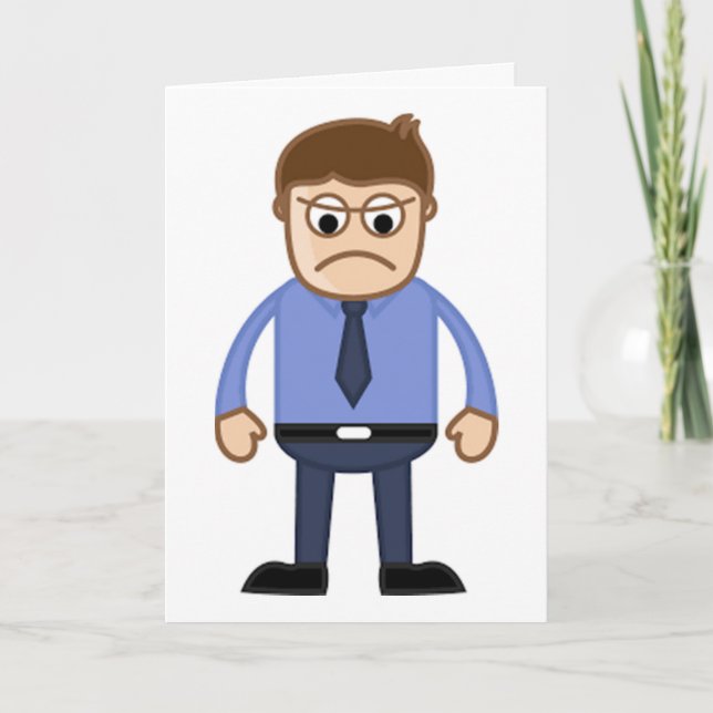 SÄTT EN SMILE PÅ DIN ANSIKTE *CHEF* PÅ BIRTHDAY KORT (Framsida)