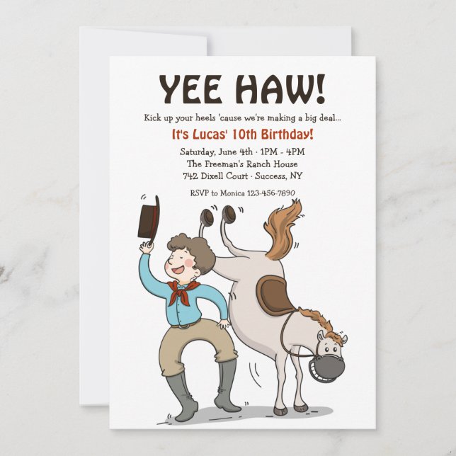 Sätt Farten Upp Inbjudningar (Framsida)