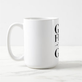Sätt Gud först och allt annat faller på plats Kaffemugg