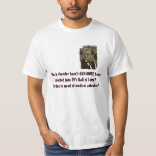 Sätt GUNSMOKE i TV:N Hall av berömmelse T-shirt