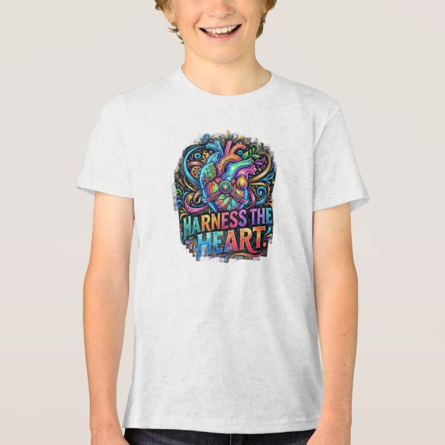 Sätt Hjärnan i System | Inspirerande T-Shirt Desig (Framsida)