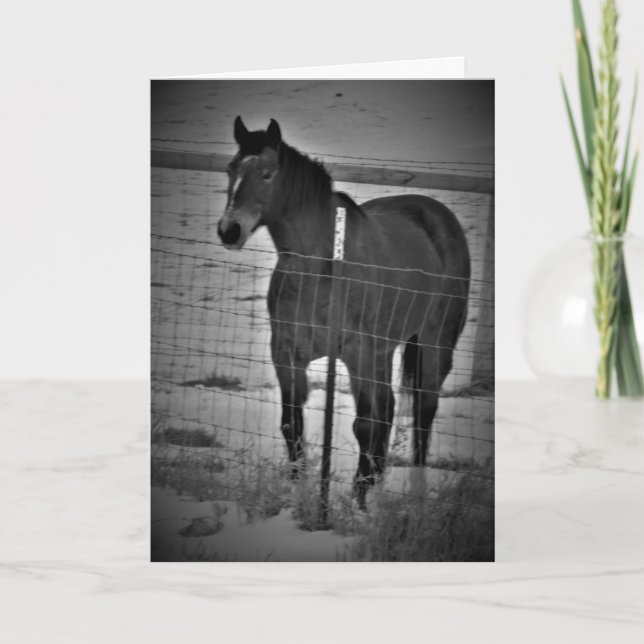 "Sätt I Gång Ditt Högmod" Födelsedagskort Kort (Framsida)