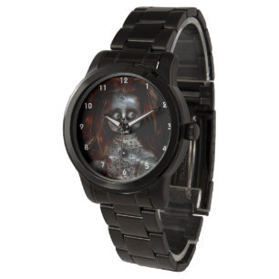 Sätt in ditt eget avbildar den läskiga kallaste armbandsur