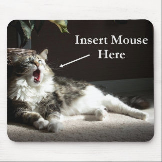 Sätt in musen här Mousepad Musmatta