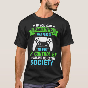 Sätt in styrenheten för att återskapa den fungeran t shirt