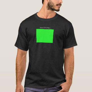 "Sätt in VFX" som redigerar här humorskjortan T-shirt