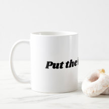 "Sätt kettlen på" muggen för tea eller kaffe