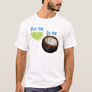 Sätt limefrukten i kokosnöten! t shirt