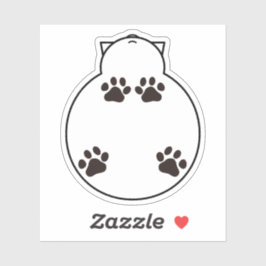 Sätt mig inte på en Glass Bord-Roligt Klistermärken