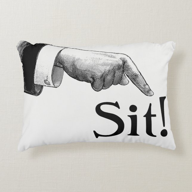 Sätt ner Bossy Accent Cushion Prydnadskudde (Framsidan)