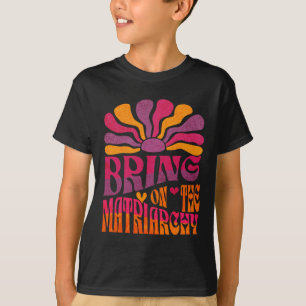 Sätt på den feministiska massan för återerarki t shirt