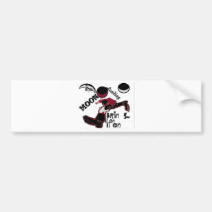 Sätt på den - Spelande jul- och rymdfart Bildekal