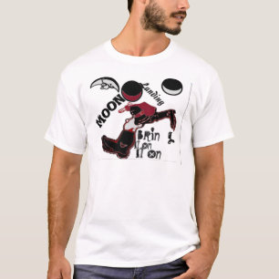 Sätt på den - Spelande jul- och rymdfart T-shirt