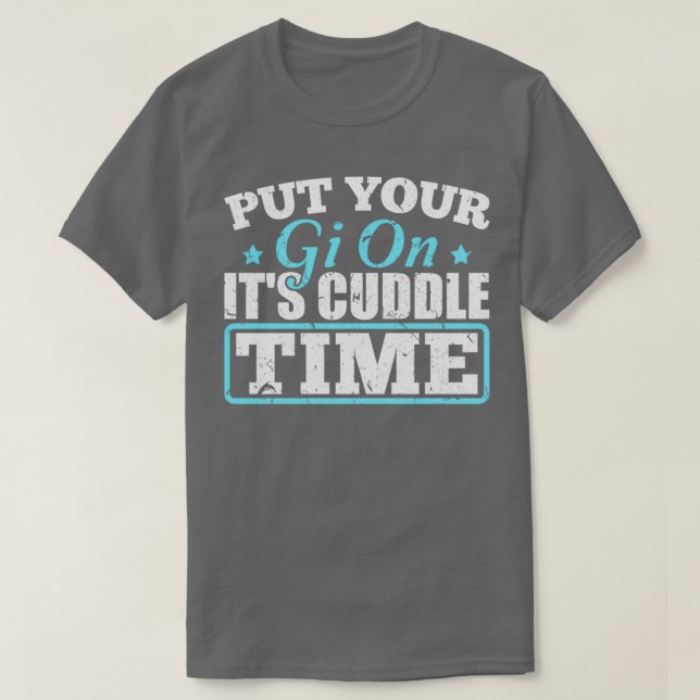 Sätt på dig din gigis på den brasilianska Jiu Jits T Shirt (Design framsida)