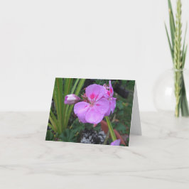 Sätt på dig regnet - Notecard Kort