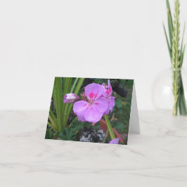 Sätt på dig regnet - Notecard Kort