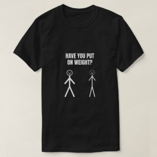Sätt på dig vikten t shirt
