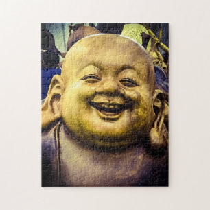 Sätt på en Lycklig Ansikte - Buddha - 11 x 14 - 25 Pussel