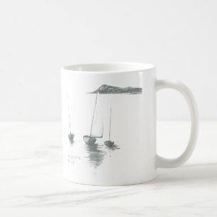Satt på land Isles av Scilly Kaffemugg