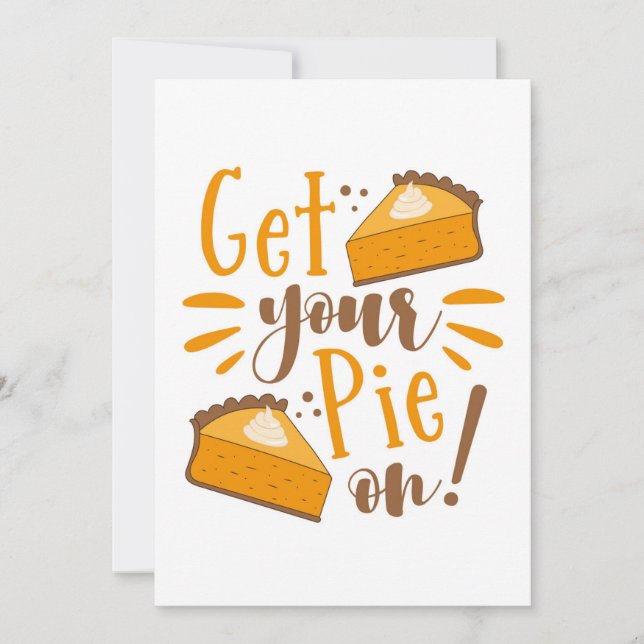 Sätt på Paj! Kort (Framsida)