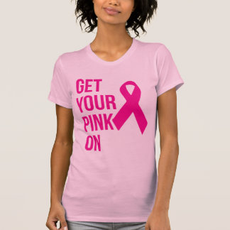 Sätt på Rosan - Bandet för ökad medvetenhet om can T Shirt