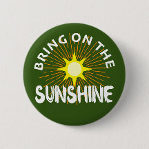 Sätt på solskenans design - rund knapp