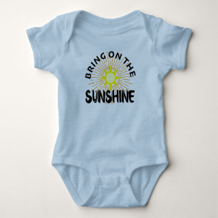 Sätt på solskenet - Baby Jersey Bodysui T Shirt