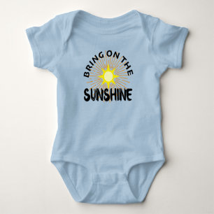Sätt på solskenet - Baby Jersey Bodysui T Shirt