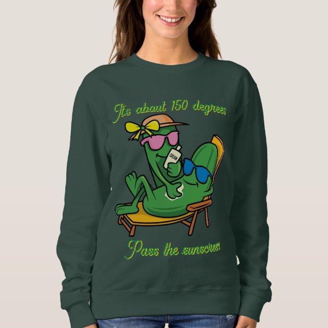 Sätt på solskydd t shirt (Framsida)