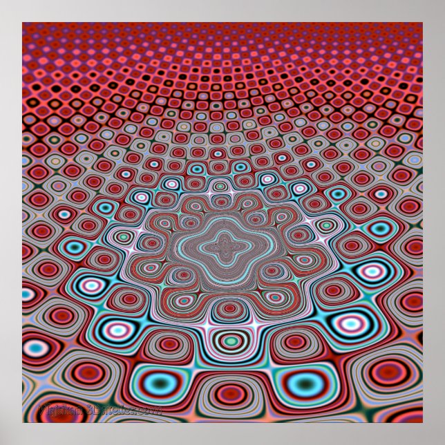 "Sätt på, ställ in, släpp ut." Poster (Framsidan)