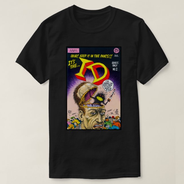 SÄTT PÅ VILKET TECKNAD UNDER MARKEN TÄCKER ART T SHIRT (Design framsida)