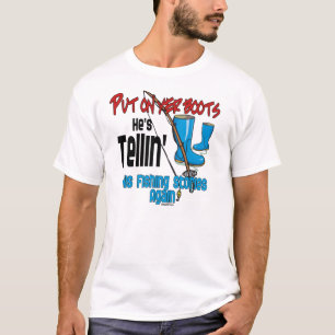 Sätt på Yer Boots Fishing Shirt Tröja