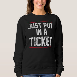 Sätt precis in en supportavdelning för teknisk sup t shirt