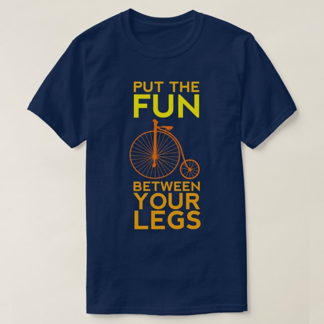 Sätt Roligten mellan Ben! T Shirt (Design framsida)