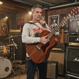 Sätt Upp Det Igen – Vintage Rock Revival T Shirt