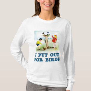 Sätt ut för fåglar (ungar) t-shirt